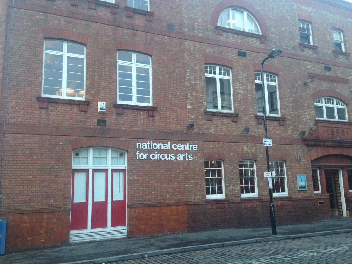 Inside the National Centre For Circus Arts…